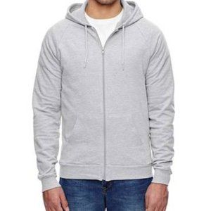 American apparel California fleece zip hoodie